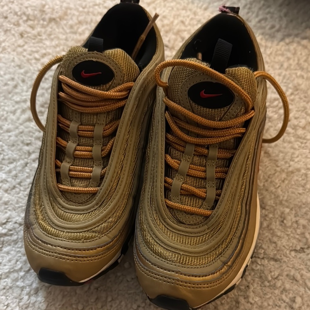 Nike Air Max 97 Gold Sneakers
